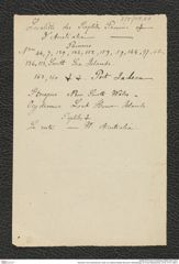 Nachlass Franz Steindachner, Notiz von Gabriel Adolphe Boucard in Mantelbogen an Franz Steindachner, Inv.Nr. 47.01, Seite 3